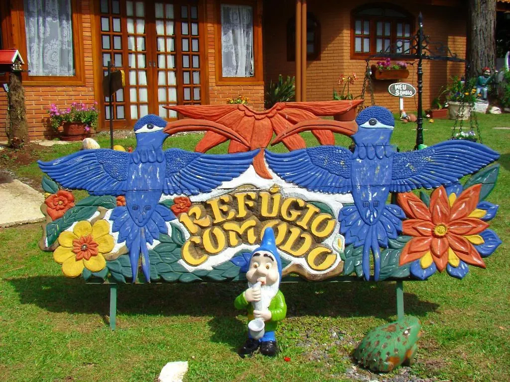 Guest house Pousada Refugio Comodo Campos do Jordao